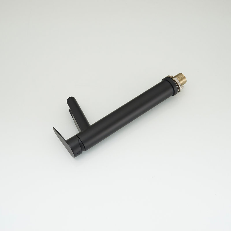 Matte Black Single Handle Vessel Sink Faucet
