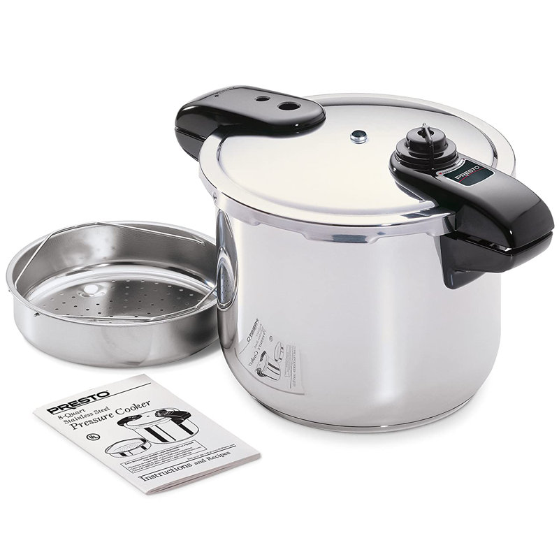 Autocuiseur en acier inoxydable 8 pte Presto - 01370