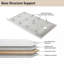 Base de bac de douche en acrylique 60 po x 32 po avec couvercle de drain linéaire en acier inoxydable-111530890-99863936