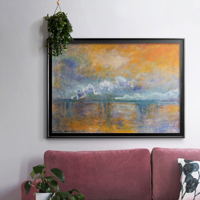 Charing Cross Bridge, reproduction d'art sur toile
