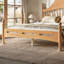 Platform Bed with Chic Headboard, Solid Wood BED Frame with Slatted Support, No Box Spring Needed and Low to Ground Design-777343097-777828417