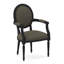 Chaise avec accoudoirs en tissu Dauphin-71069645-71069652