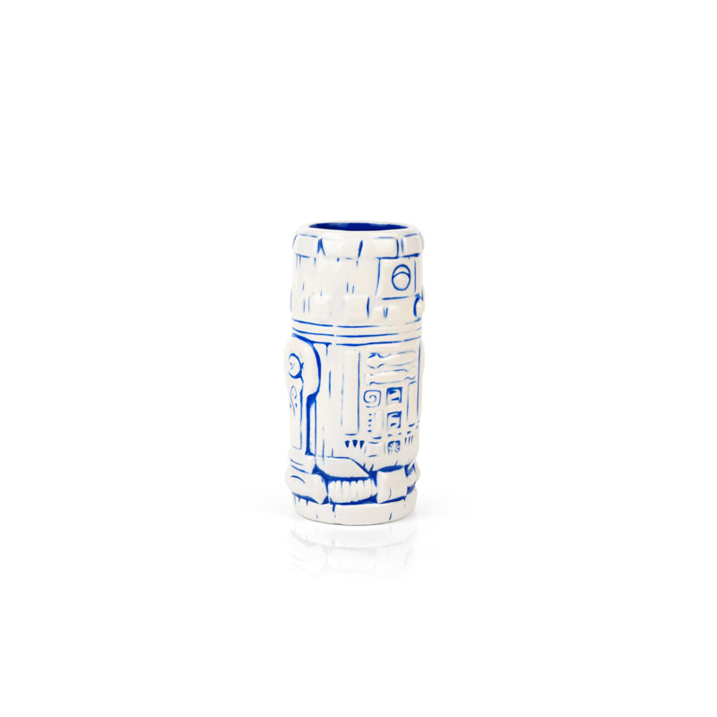 Tasse Geeki Tikis Star Wars R2-D2 | Tasse en céramique de style tiki | Peut contenir 14 onces