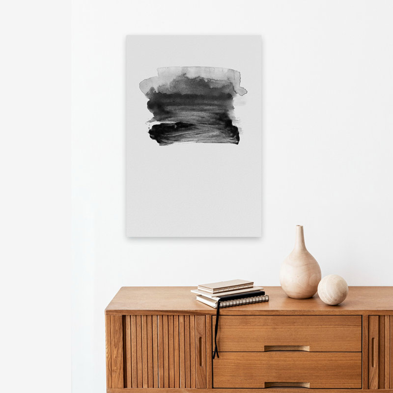 Gray Ii - Abstracts Art contemporain, H 24 po x l 16 po