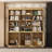 78.7''h X 71'' W Bookcase With 3-cabinet And 4-layer Shelf-810411950