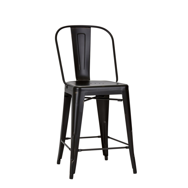 Jamil Counter Stool with Metal Frame
