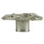 ARTS & CRAFT OAK PARK KNOB IN PLATE-379109475
