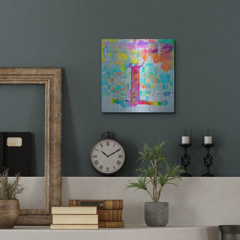 Art mural en métal Wrought Studio ™, H 12 po x l 12 po