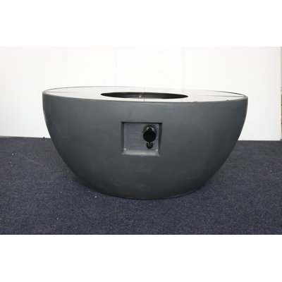 Maxman Concrete Propane Gas Fire Pit Table