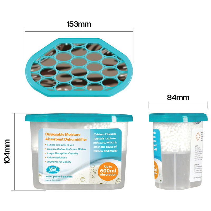MOISTURE DEHUMIDIFIER 600ML