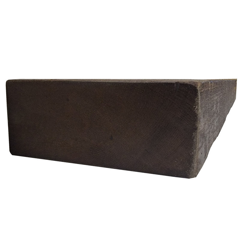 Tablette flottante Rough Cut, Teinture foncée, H 3 po x l 72 po x P 7 po