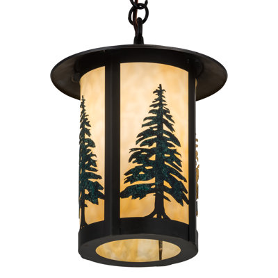 Luminaire suspendu cylindrique 1 lumières Etonbury