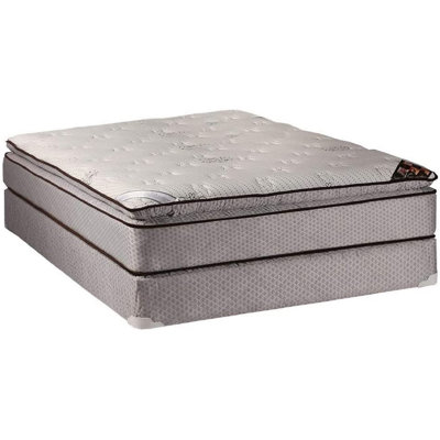 Alwyn Home Bernartice 13'' Plush Innerspring Mattress and Bed Frame Box Spring