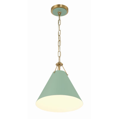 Luminaire suspendu conique à 1 lumière Kinston