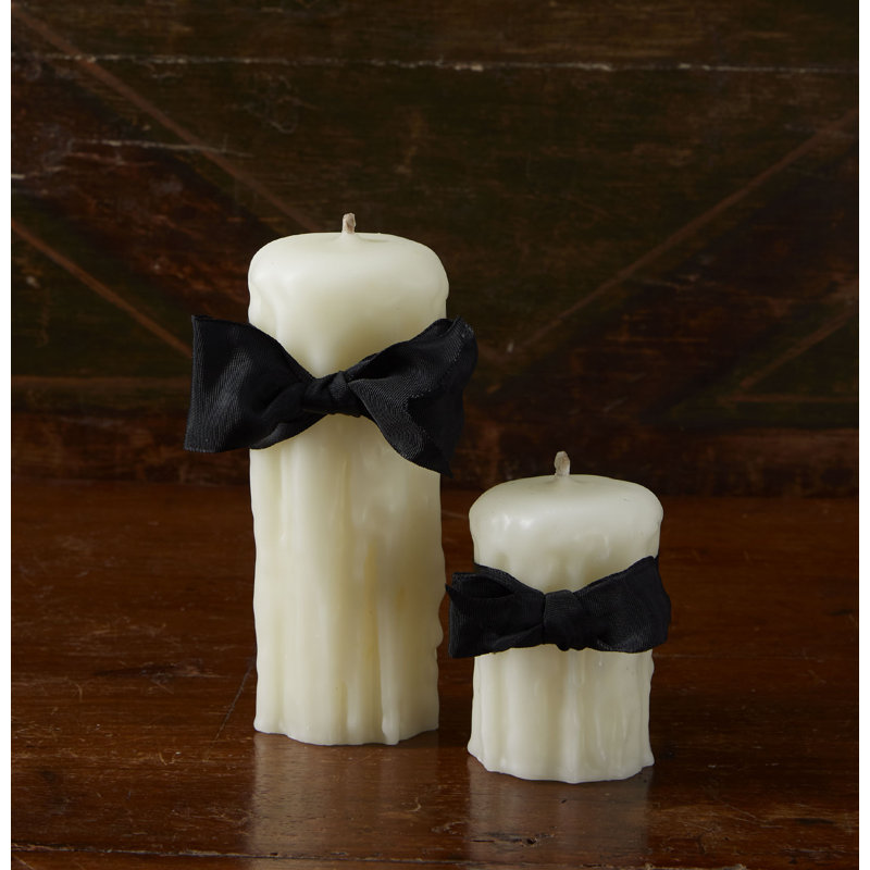 Unscented Pillar Candle, Ivory, 6" x 2.5"