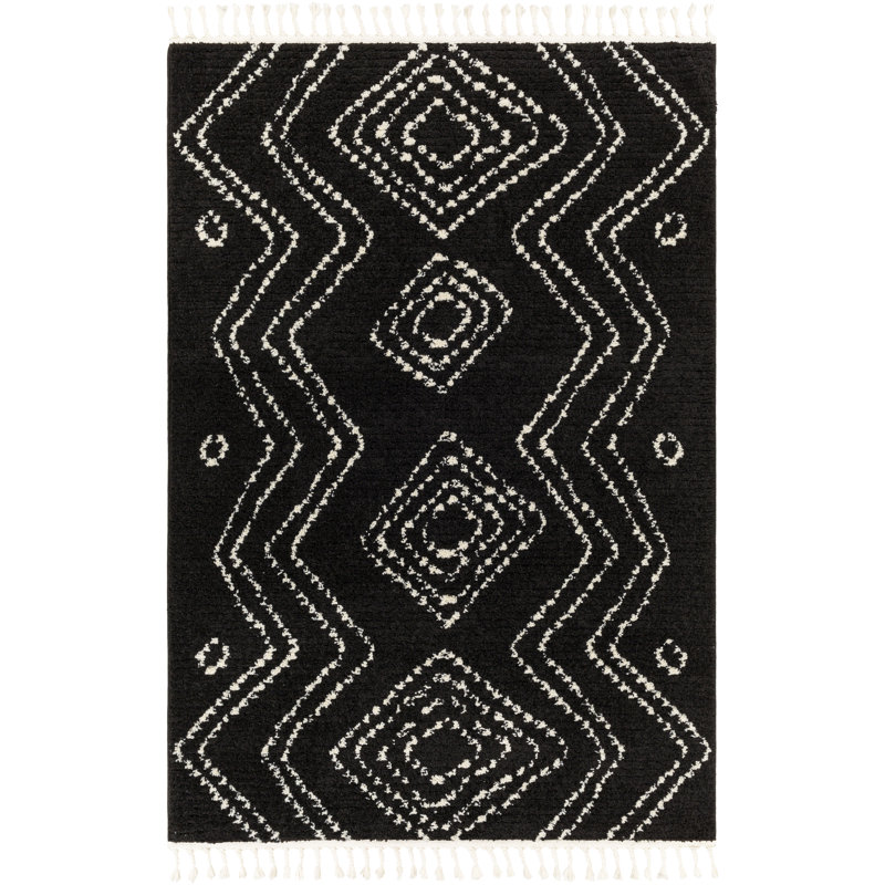Geometric Indoor Rug, Rectangle 9'2" x 12'