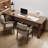 Tan Rectangular Solid Wood desk-949746964