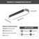 Masek 1 - Light 19.7" Simple Rectangle Acrylic LED Flush Mount
