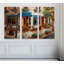 « le petite café », reproduction de peinture à l’acrylique à multiples images sur toile tendue de galerie-23818347