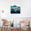 Blue Forest - Wrapped Canvas Print-444604094