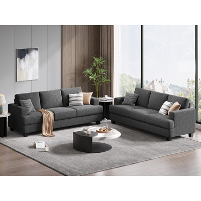 Brooklington 89'' Upholstered Sofa(set Of 2)