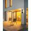 Nyran Outdoor Wall Sconce in Black