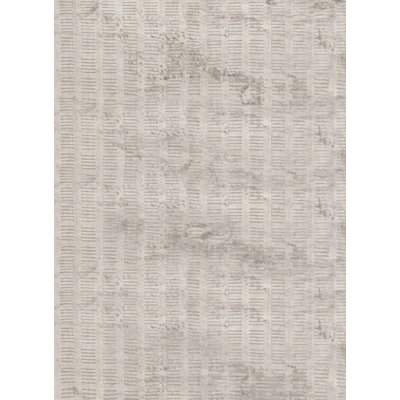 Geometric Area Rug in Cream