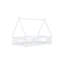 Lit simple en forme de tente, lit tipi avec garde-corps et lattes-461412307