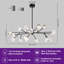 Lustre en cristal 18 lumières Burness-108834362