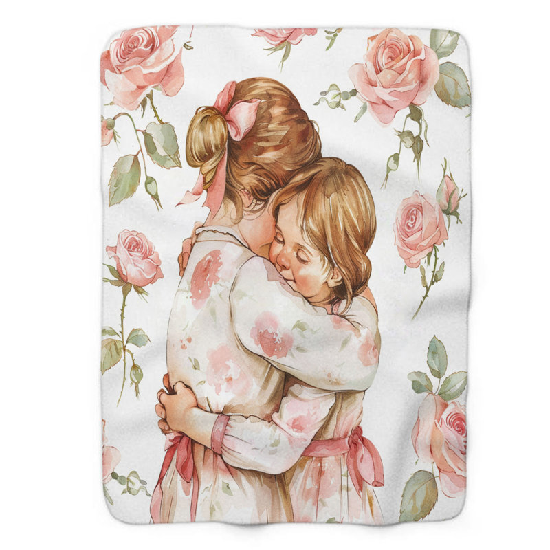 Mom Bond - couverture de qualité supérieure 1 pièce, L 50 po x L 60 po