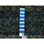 10'1"x10'1" Blue Hand Knotted Kohinoor Herrita Design Wool Square Rug B792111126F24ADD8BF3A6DD0E3B320D