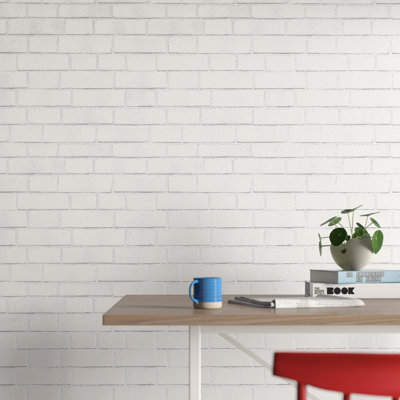 Brick Peel and Stick Wallpaper