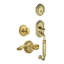 Newport Handle with Lever and Deadbolt and Rosette-357091802