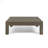 X-Back Corner Bench-L With Coffee Table