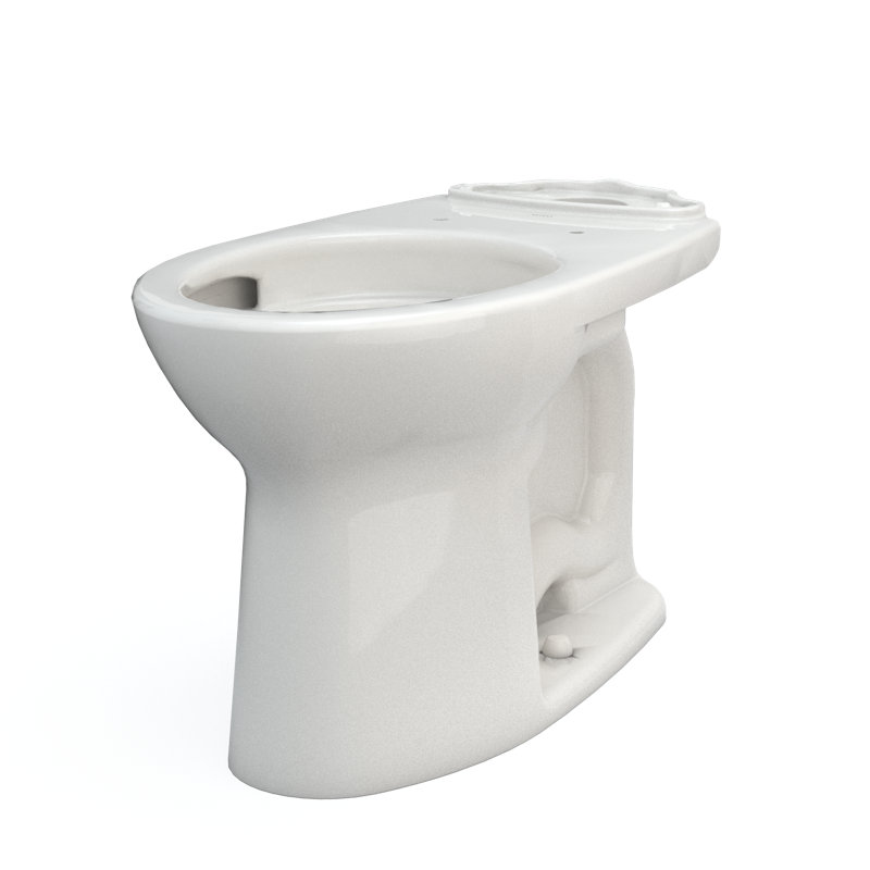 TOTO® Drake® Elongated TORNADO FLUSH® Toilet Bowl with CEFIONTECT®, Colonial White, Colonial White