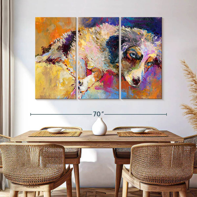 Marley, 42" H x 65" W