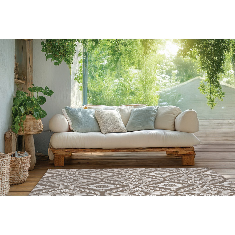 Talia Outdoor Area Rug, Rectangle 3' x 5'