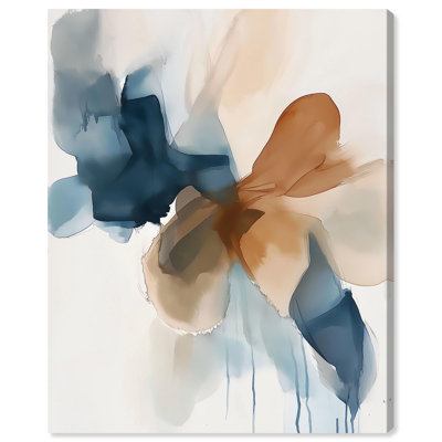 Hidden Depths Unveiled II Canvas Blue Abstracts by Art Remedy