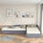 Multifunctional Upholstered Daybed With Trundle And One Drawer-1451457673