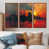 Brown Floater Framed Canvas