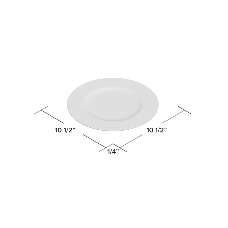 Handmade Bone China Dinner Plate