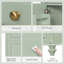 Meuble-lavabo simple autoportant vert 24 po avec lavabo et rangement en céramique-1598836043-1598836045