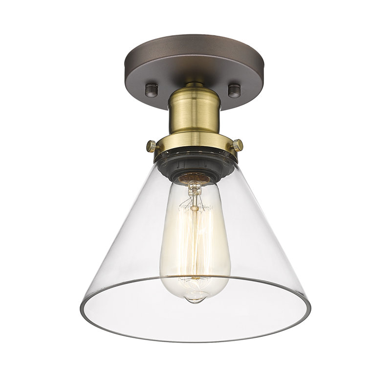 Plafonnier encastré en verre Karren