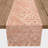 Peach Coloured Pattern Distress 1 Table Runner-67986265