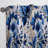 Cobalt Blue Acanthus Leaves Victorian Pattern I - Floral Velvet Curtain - Room darkening - 1 panel-95457897