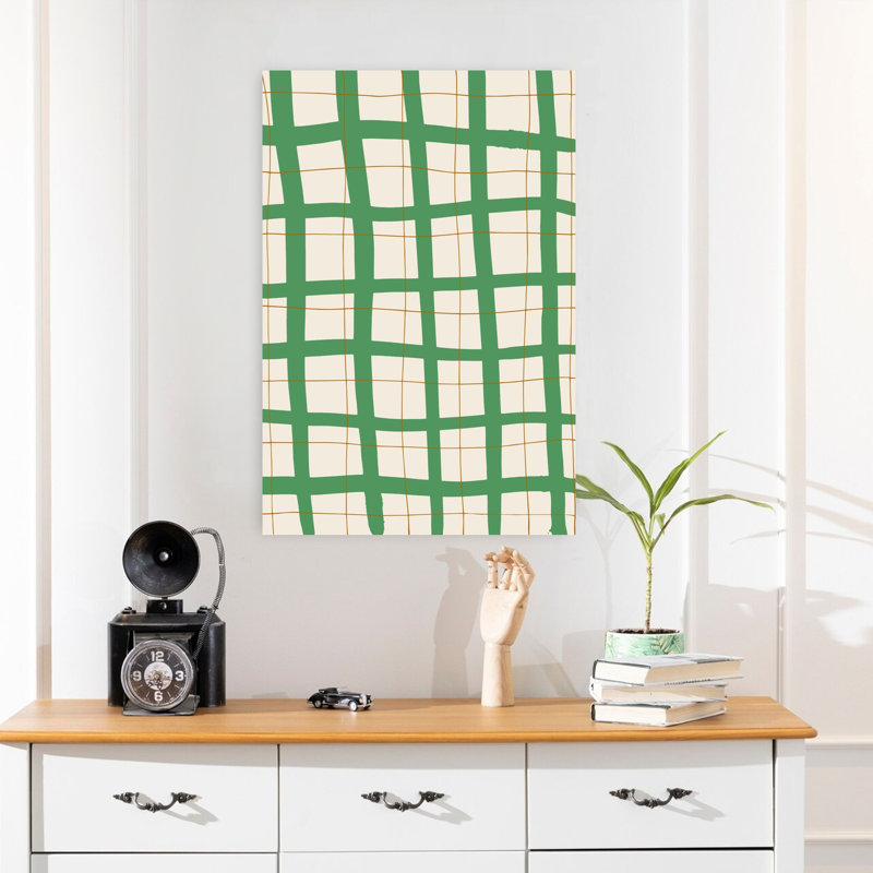 Wrapped Canvas Print, 60.96 cm H x 40.64 cm W, Green