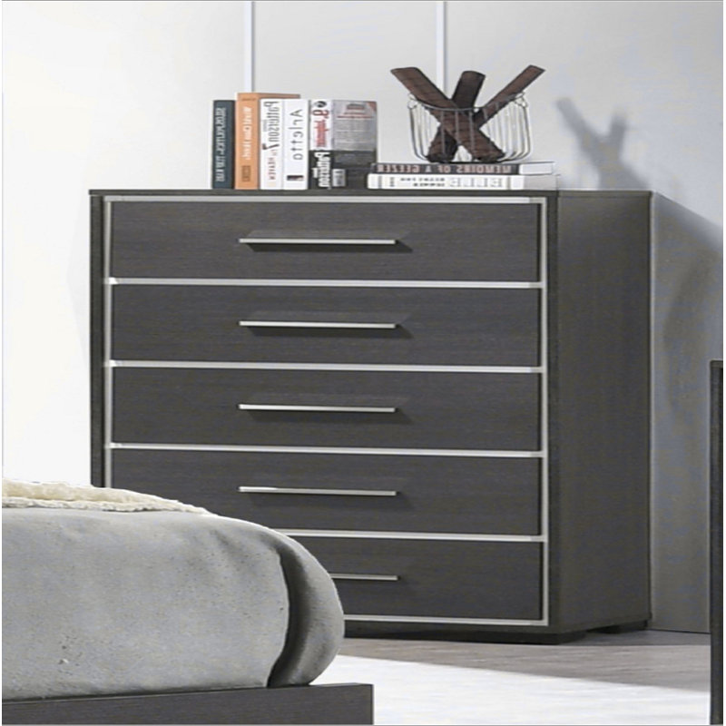 Commode contemporaine à 5 tiroirs 1Pc