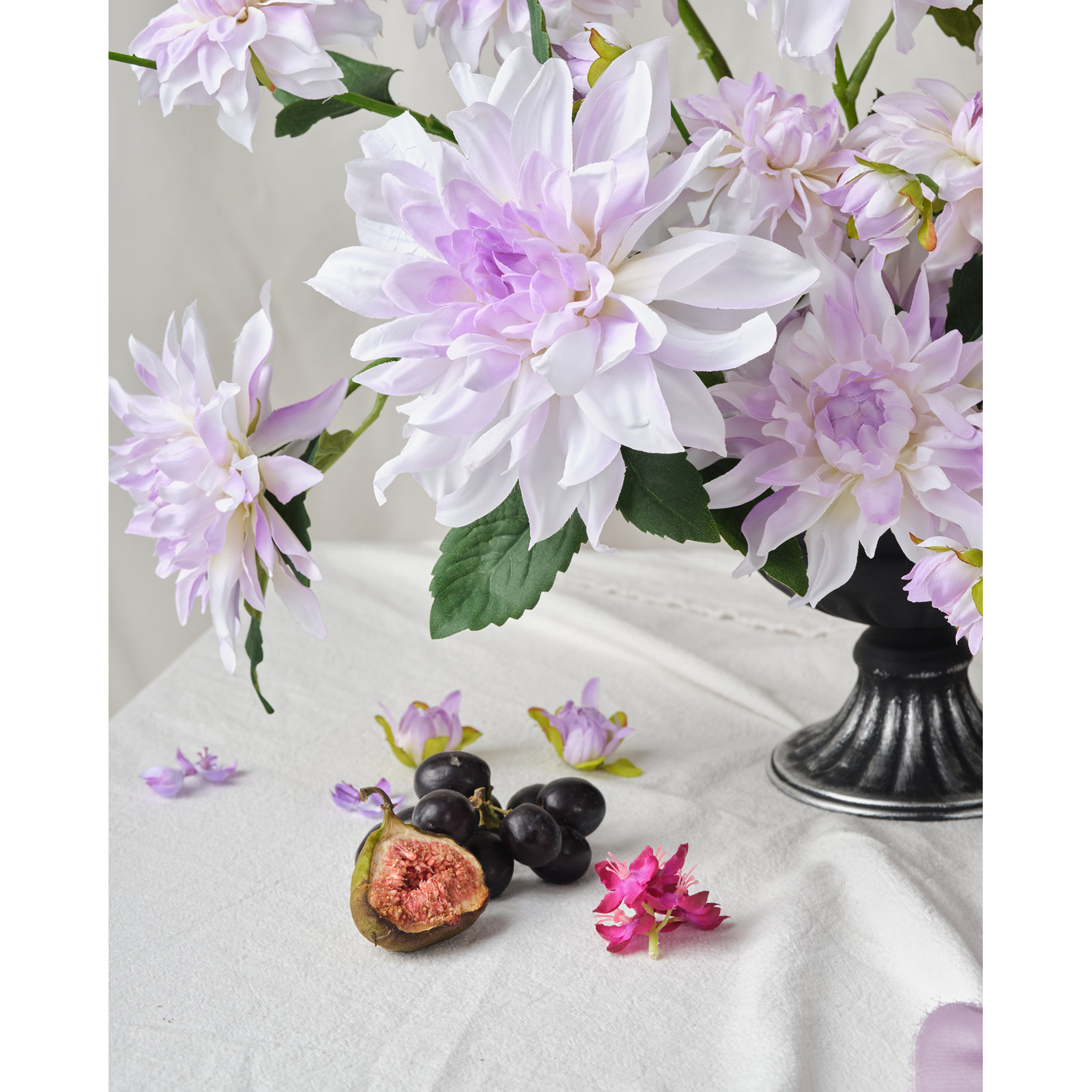 Dahlia Floral Stems, Purple