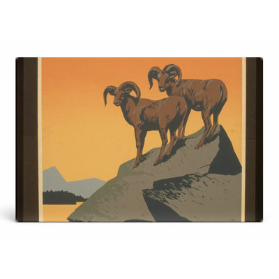 Grand Canyon National Park (c. 1938) — Landscape Canvas Wall Art