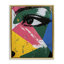 «Fragments of Face», art mural encadré sur toile flottante brune, design par Walker Noble